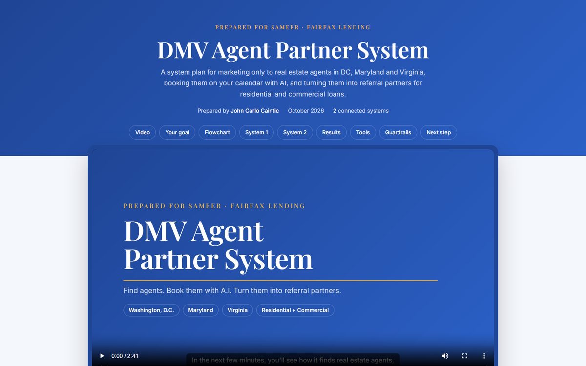 DMV Agent Partner System preview