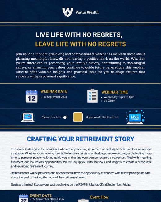 Live Life With No Regrets: RSVP edition