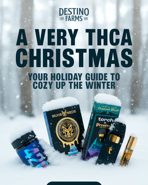A very THCA Christmas: your holiday guide to cozy up the winter