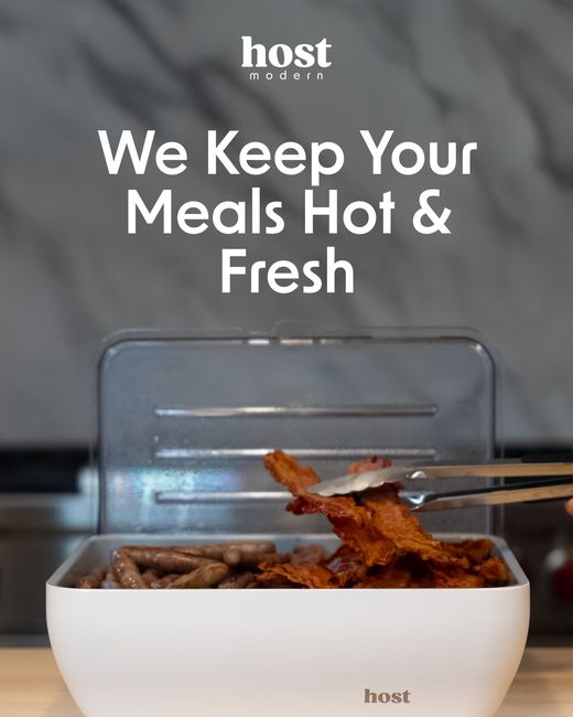 We keep your meals hot and fresh