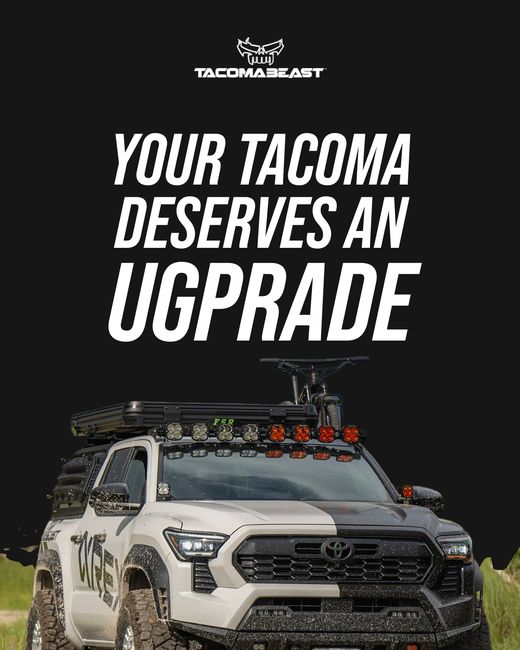 Your Tacoma deserves an upgrade: 5% off today only