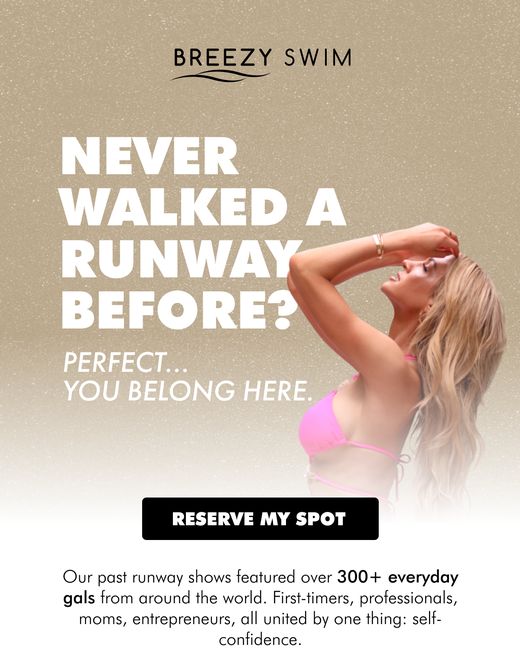 Never walked a runway before?