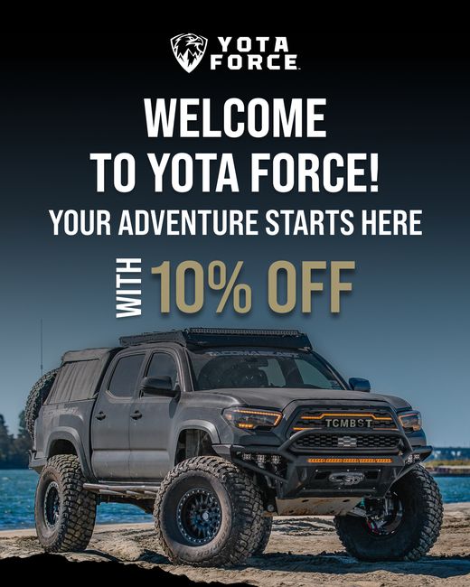 Welcome to Yota Force: 10% off your adventure