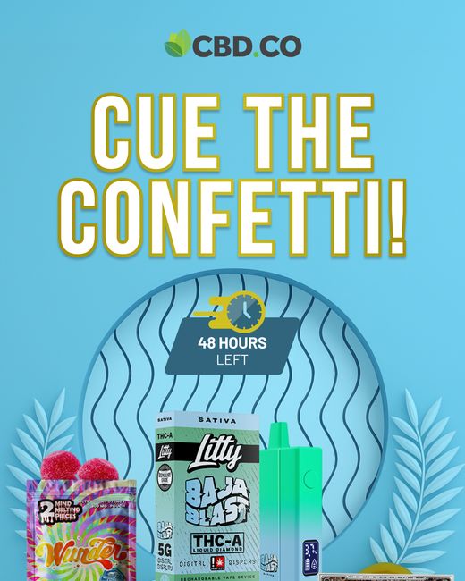 Cue the confetti: end of month sale