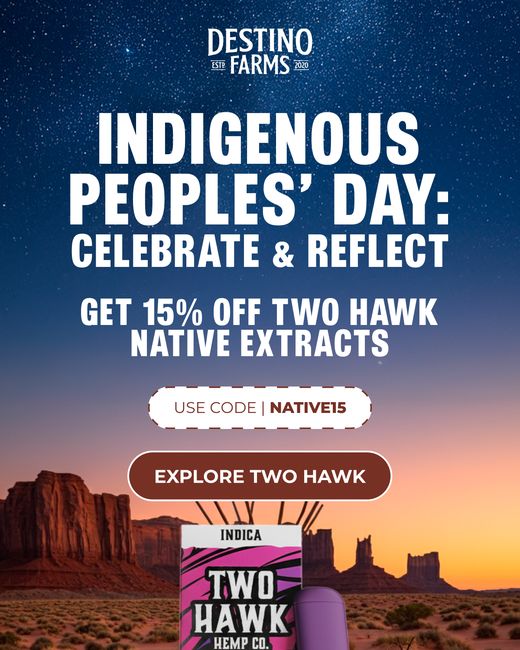 Indigenous Peoples' Day: Two Hawk Native Extracts highlight sale