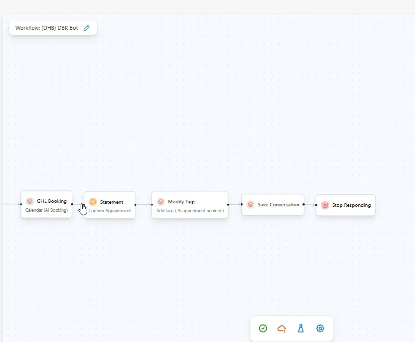 Seller reactivation bot, investor client A · confirmation and hand-off