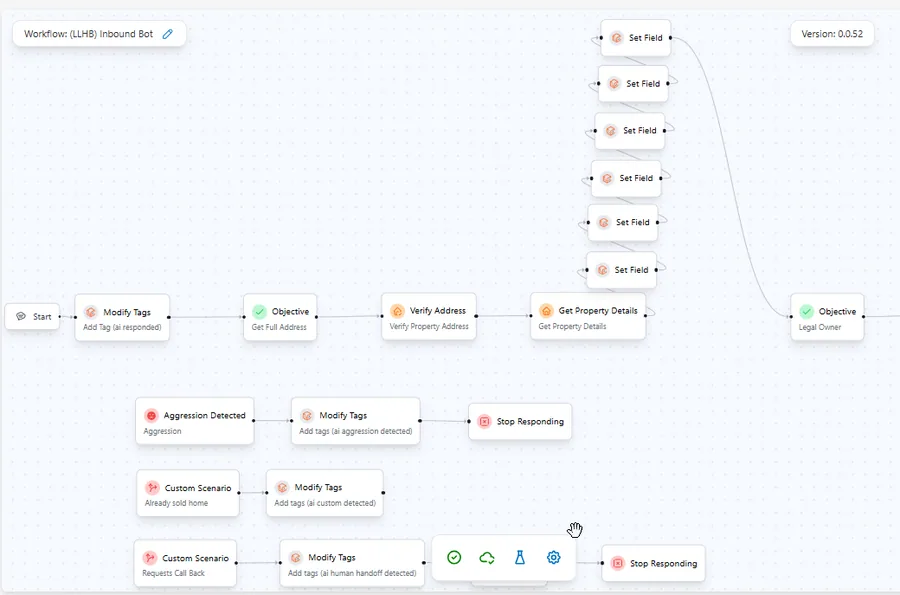 Seller inbound bot, investor client B · property capture