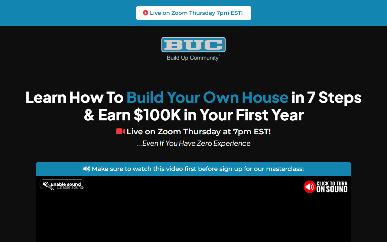 7-Figure Builder, Opt-in funnel