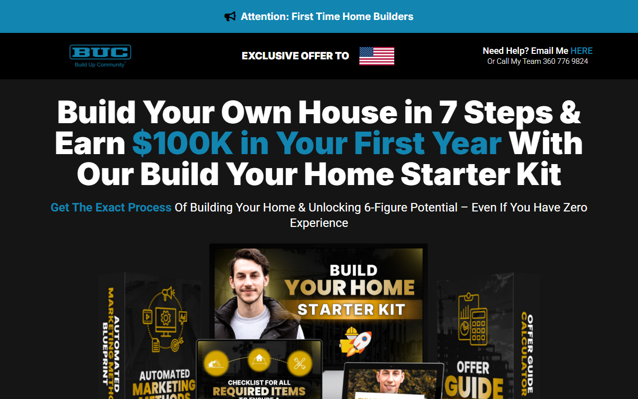 7-Figure Builder, Starter Kit funnel